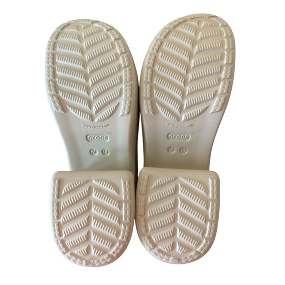 CROCS Siren Cream color Clogs mens 11 womens 13 - Picture 6 of 7